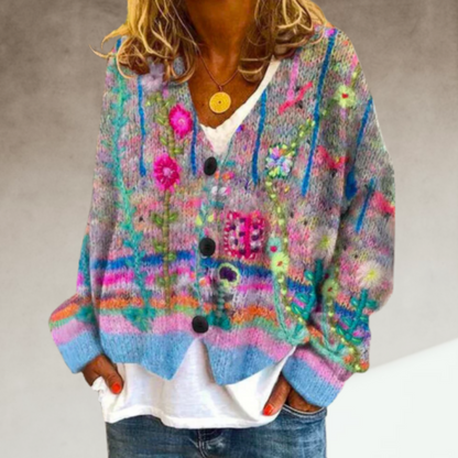 Evie Floral Cardigan