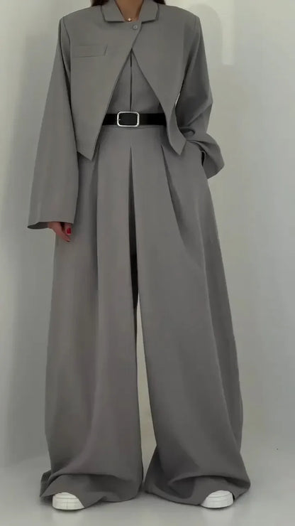 Brie Jumpsuit + Vest