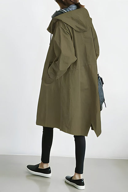 Lena Hooded Trenchcoat