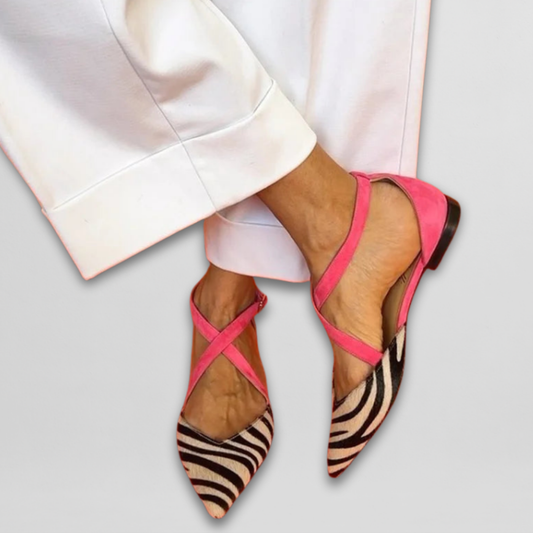 Fern Ballerinas with straps