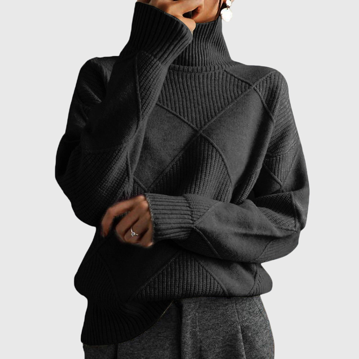 Angela| Turtleneck Sweater