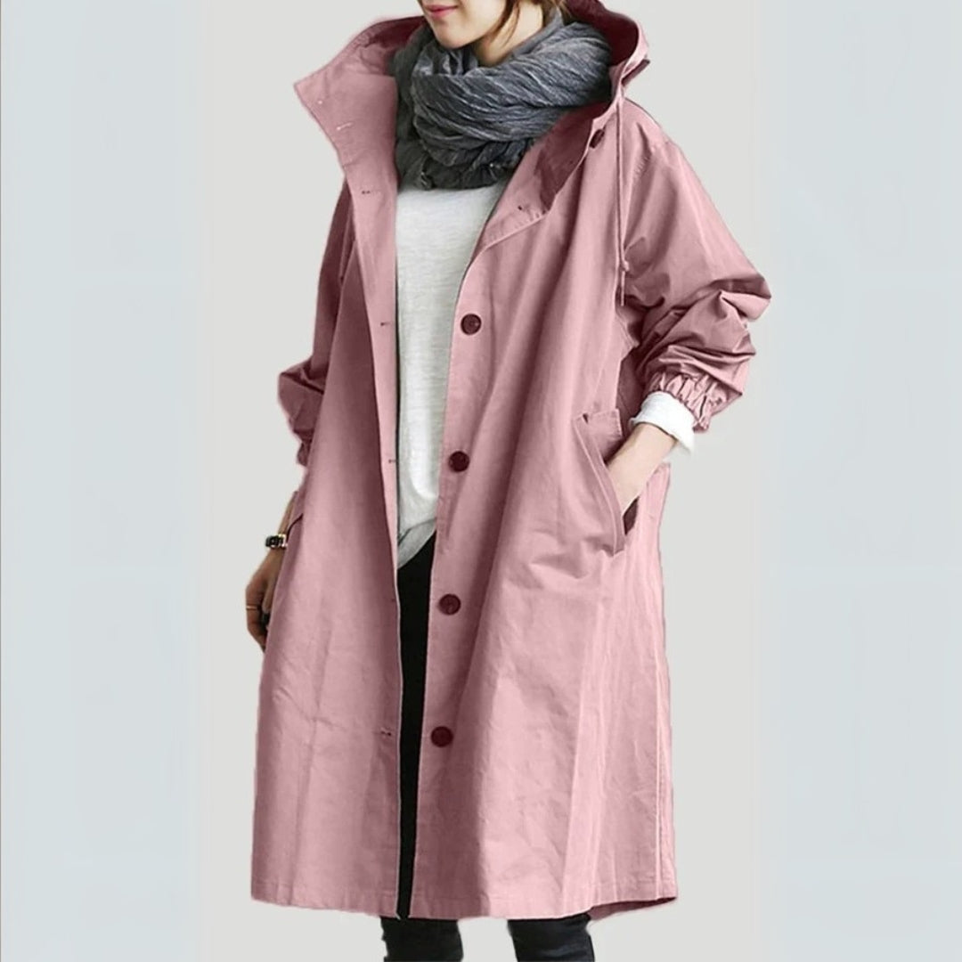 Lena Hooded Trenchcoat