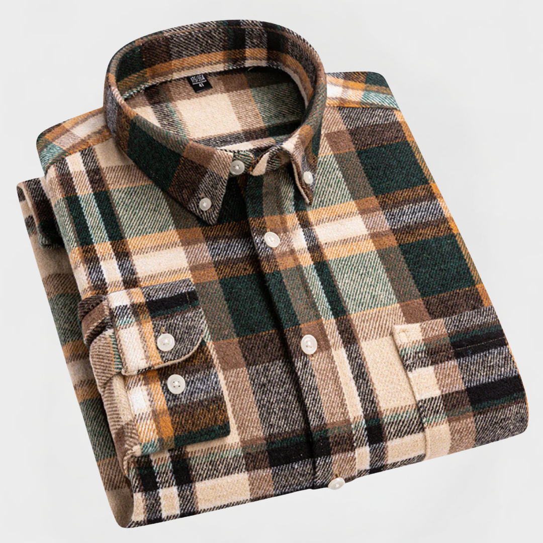 Bennett| Modern Flannel Shirt