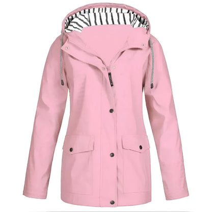 Linda - Hooded Rain Jacket
