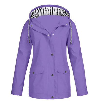 Linda - Hooded Rain Jacket