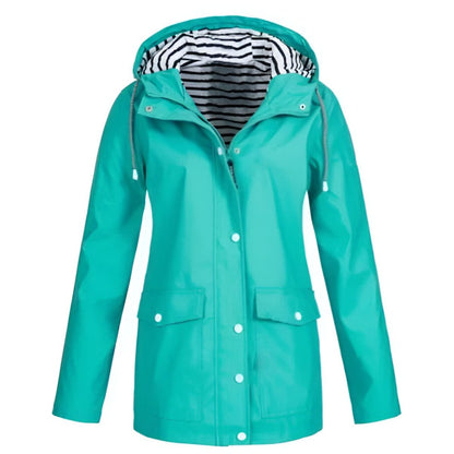 Linda - Hooded Rain Jacket