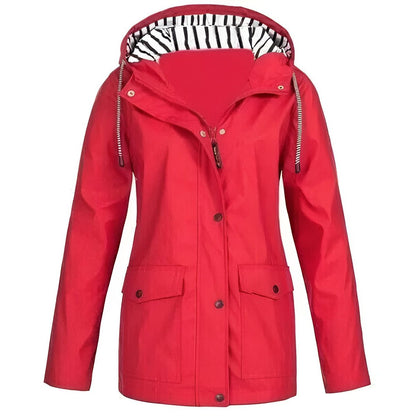 Linda - Hooded Rain Jacket