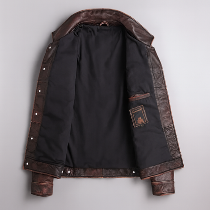 Barger Vintage Leather Jacket