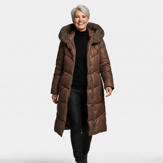 Noa - Long Quilted Winter Coat