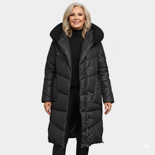 Noa - Long Quilted Winter Coat