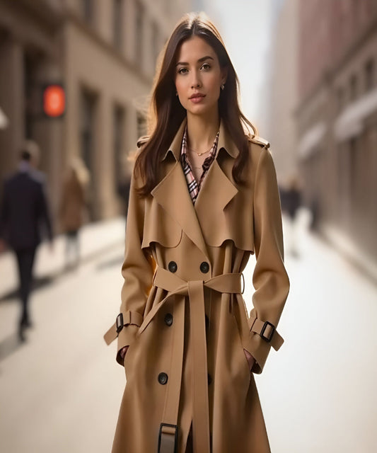 Flairynova | Timeless Elegant Trench Coat