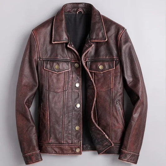 Barger Vintage Leather Jacket