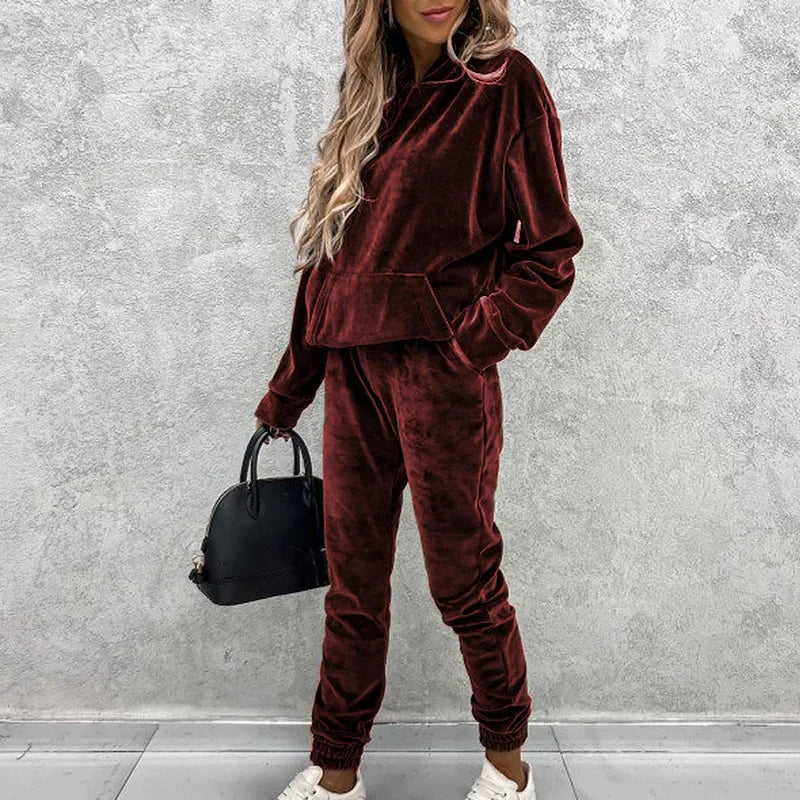 Lela Velour Suit