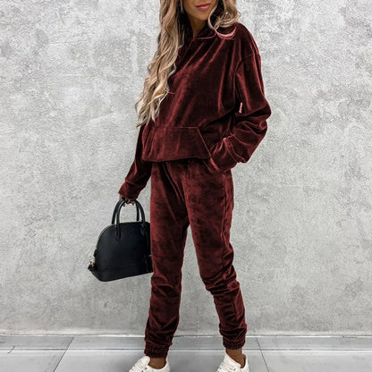 Lela Velour Suit