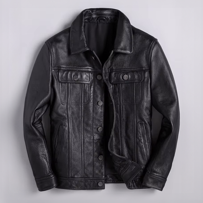 Barger Vintage Leather Jacket