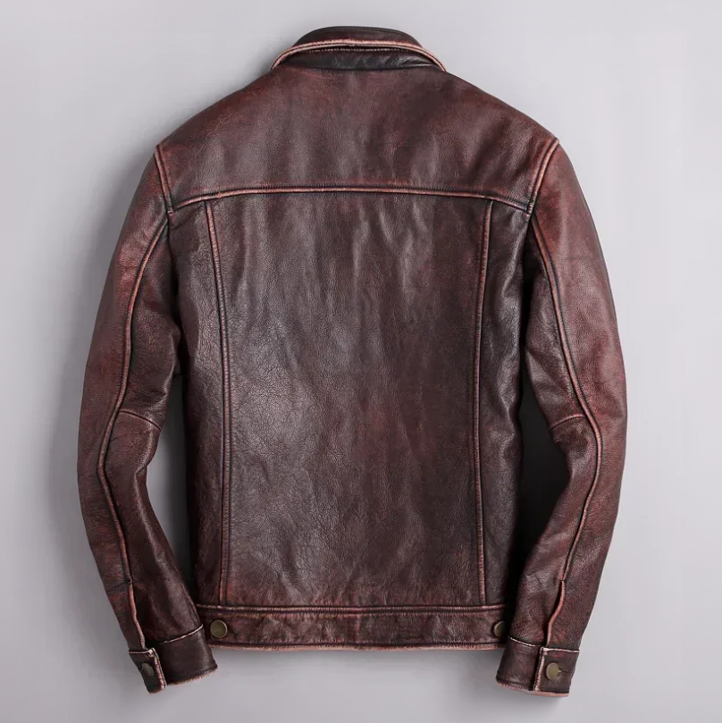 Barger Vintage Leather Jacket