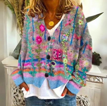 Evie Floral Cardigan