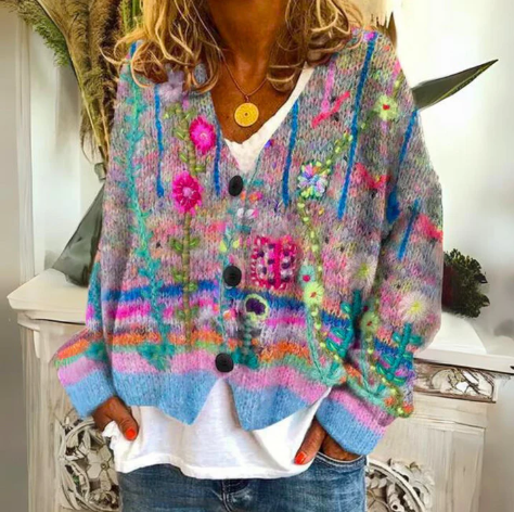 Evie Floral Cardigan