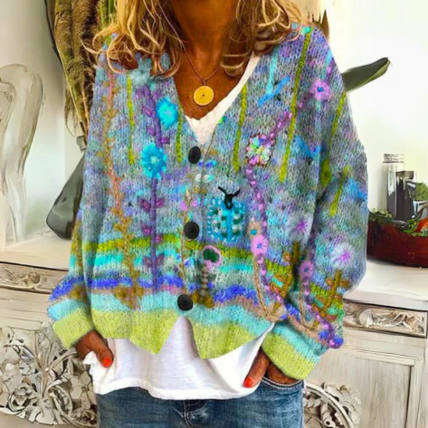 Evie Floral Cardigan