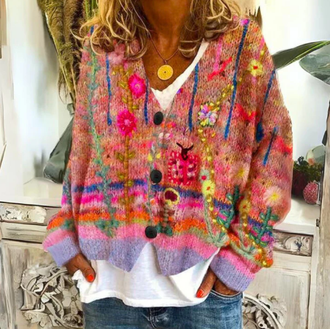 Evie Floral Cardigan