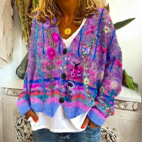 Evie Floral Cardigan
