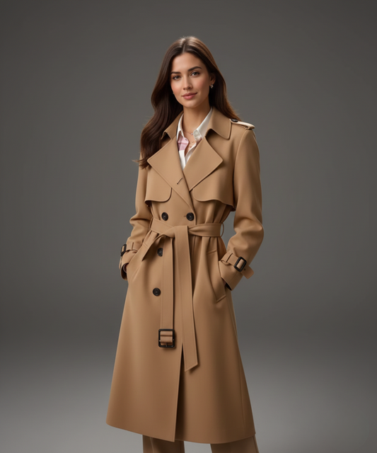Flairynova | Timeless Elegant Trench Coat