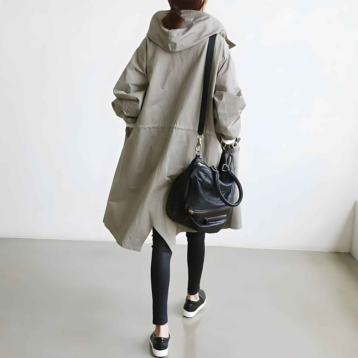 Lena Hooded Trenchcoat