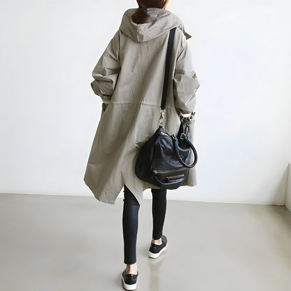 Lena Hooded Trenchcoat